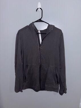 lululemon athletica Dark Charcoal Gray Full-Zip Hoodie